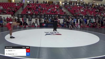 51 kg Cons 8 #2 - Liam Davis, Spartan RTC@LHP vs Rylan Seacrist, Seasons Freestyle Club