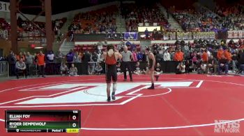 106 lbs Champ. Round 1 - Ryder Dempewolf, Colby vs Elijah Foy, Augusta