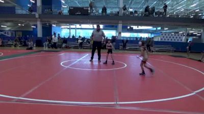 45 lbs Round 2 (6 Team) - Andrew Zuercher, Bishop Watterson vs Sammy Vargo, Medina Highland