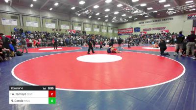 134 lbs Consi Of 4 - Armando Tamayo, Central vs Noel Garcia, Madera South