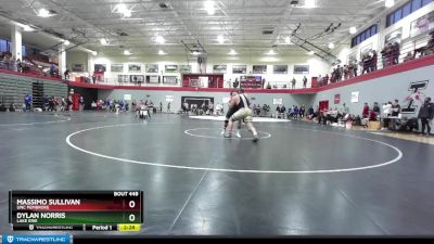 285 lbs Cons. Round 2 - Dylan Norris, Lake Erie vs Massimo Sullivan, UNC Pembroke