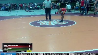 2 - 113 lbs Quarterfinal - Talan Hall, Tazewell vs Winchino Verdieu, Arcadia