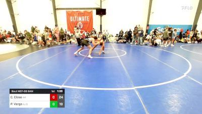 190 lbs Quarterfinal - Caleb Close, 4M vs Pantaleo Varga, NJ Black And Yellow