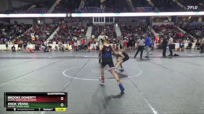 76 lbs Quarterfinal - Knox Vrana, Kansas Young Guns vs Brooks Doherty, SlyFox Wrestling Academy