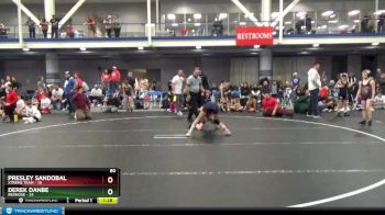 80 lbs Round 3 (8 Team) - Derek Danbe, Rednose vs Presley Sandobal, Xtreme Team