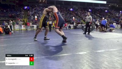 250 lbs Round Of 32 - Andrew Mihalichko, Pleasant Valley vs Jacob Taylor, Burrell