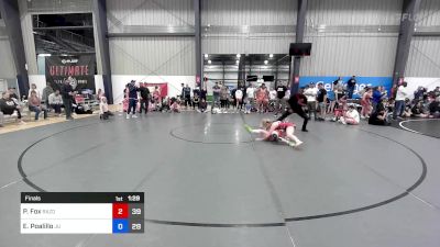 63 kg Final - Paisley Fox, Razor Red vs Ella Poalillo, Jersey United Pink