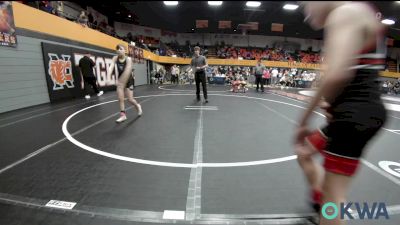 75 lbs Rr Rnd 4 - Kord Walker, Hinton Takedown Club vs Braxtyn Taylor, Clinton Youth Wrestling