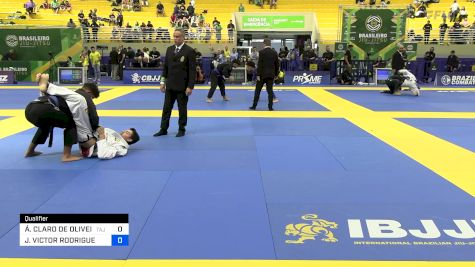 ÁLVARO CLARO DE OLIVEIRA PACAGNA vs JOÃO VICTOR RODRIGUES FONSECA 2024 Brasileiro Jiu-Jitsu IBJJF