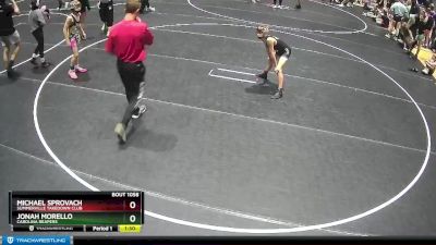 80 lbs 3rd Place Match - Jonah Morello, Carolina Reapers vs Michael Sprovach, Summerville Takedown Club