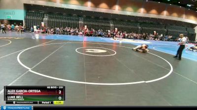 215 lbs Champ. Round 2 - Luke Bell, Damonte Ranch vs Alex Garcia-Ortega, Mountain View