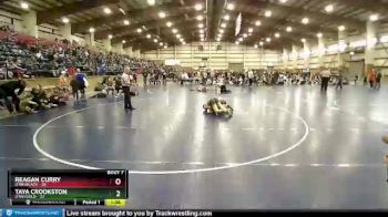 119 lbs Round 3 (6 Team) - Taya Crookston, Utah Gold vs Reagan Curry, Utah Black