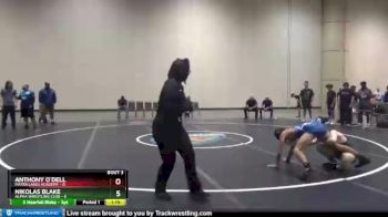 116 lbs Round 1 (6 Team) - Anthony O`Dell, Mater Lakes Academy vs Nikolas Blake, Alpha Wrestling Club