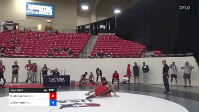 70 kg Cons 8 #2 - Christian Monserrat, New England Regional T C/NYAC vs Jaydin Eierman, Hawkeye Wrestling Club / TMWC