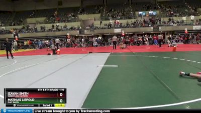 110 lbs Champ. Round 1 - Mathias Liepold, Flat Earth vs Izayah Smith, Wrestling Factory