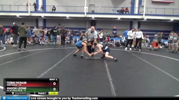 120 lbs Round 1 (8 Team) - Tobin McNair, Iron Horse vs Mason Leone, PA Alliance Blue
