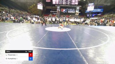 88 lbs Cons 4 - Landon Thoennes, Minnesota vs Ethan Humphrey, Iowa