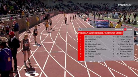 Philadelphia Archdiocese Junior Girls' 4x100m Relay