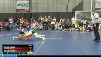 140 lbs Round 5 (6 Team) - Canon Voiles, Tennessee Red vs Mason Mathis, South Dakota Storm