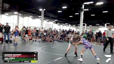 76 lbs Round 3 (4 Team) - Jackson Mahoney, New England Gold vs Mike Perna, Force WC