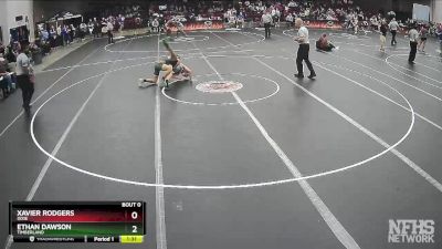 1A/2A 138 Quarterfinal - Xavier Rodgers, Dixie vs Ethan Dawson, Timberland