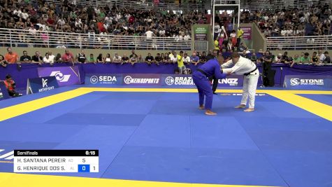 HARRYSON SANTANA PEREIRA vs GABRIEL HENRIQUE DOS S. OLIVEIRA 2024 Brasileiro Jiu-Jitsu IBJJF