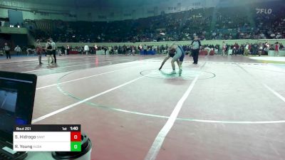 160 lbs Round Of 16 - Steve Hidrogo, Santa Fe South vs Robert Young, Husky Wrestling Club