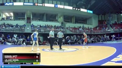 113 lbs Placement (16 Team) - Leland Sindel, Lincoln East vs Ezekiel Witt, Manhattan HS