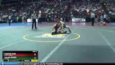 Quarterfinal - Kaleb Baker, St. Paul vs Carter King, Battle Creek