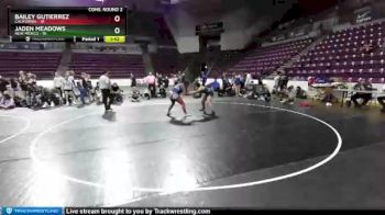 W-164 lbs 2nd Wrestleback (16 Team) - Jaden Meadows, New Mexico vs Bailey Gutierrez, California