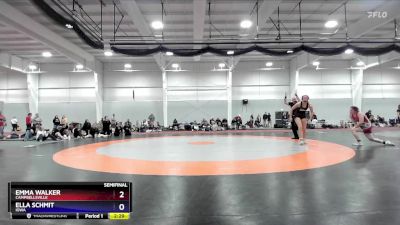 143 lbs Semifinal - Emma Walker, Campbellsville vs Ella Schmit, Iowa