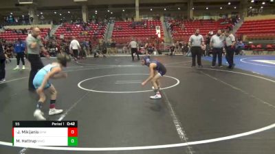 55 lbs 5th Place Match - Jett Mikijanis, Greater Heights Wrestling vs Maddox Hattrup, WICHITA WRESTLING CLUB