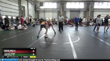 130 lbs Round 2 (8 Team) - Gavin Wells, East Coast Elite vs Logan Haer, Terps Xpress
