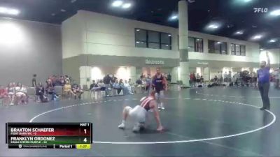 182 lbs Round 2 (6 Team) - Franklyn Ordonez, Eagle Empire Purple vs Braxton Schaefer, Fight Barn WC