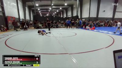 63-64 lbs Round 2 - Patrick Kinane, Steelclaw Wrestling Club vs Yanniel Soto, Mat Demon Wrestling Club