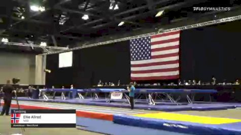 Ellie Allred - Tumbling, NSB - 2021 USA Gymnastics Championships