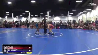 136 lbs Round 1 (8 Team) - Alek Palko, Pennsylvania Blue vs Camron Bennett, Iowa