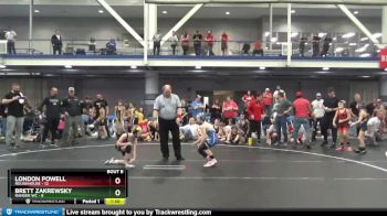 64 lbs Round 2 (8 Team) - Brett Zakrewsky, Ranger WC vs London Powell, Roughhouse