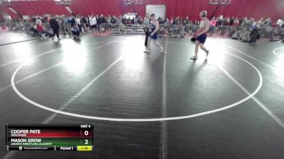 215 lbs Champ. Round 1 - Mason Grow, Askren Wrestling Academy vs Cooper Pate, Wisconsin