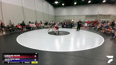 119 lbs Round 5 (6 Team) - Caroline Hilton, Tennessee vs Jauzlyean Gray, Missouri