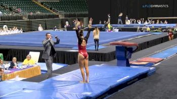 Sarah Shaffer - Vault, Arkansas - GymQuarters Invitational (NCAA)