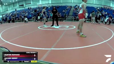 182 lbs Cons. Round 3 - Hunter Romano, IL vs Hayden Berry, OH