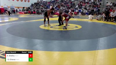 150 lbs Cons. Round 6 - Diego Chavez, Perrysburg vs Antonio Shelley, Mentor