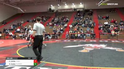 133 lbs Consolation - Anthony Cefolo, Rider University vs Roshaun Cooley, Clarion University