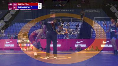 70 kg Round 3 - Alec Pantaleo, USA vs Erick Barron, MEX