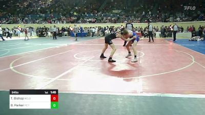 94 lbs Round Of 32 - Tripp Bishop, McLoud vs Blake Parker, PC Takedown