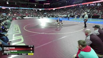 D3-175 lbs Cons. Semi - Rylee Wanek, Riverdale vs William Becker, Pardeeville