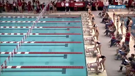 ND, CIN at IU, Women 100 Fly Heat 1