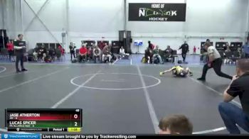 48 lbs Round 3 (8 Team) - Lucas Spicer, PA Alliance Red vs Jase Atherton, 4M