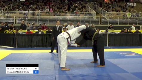DCORIDRION DONTRAE HICKS vs MICHAEL ALEXANDER BRAVO 2024 Pan Jiu Jitsu IBJJF Championship